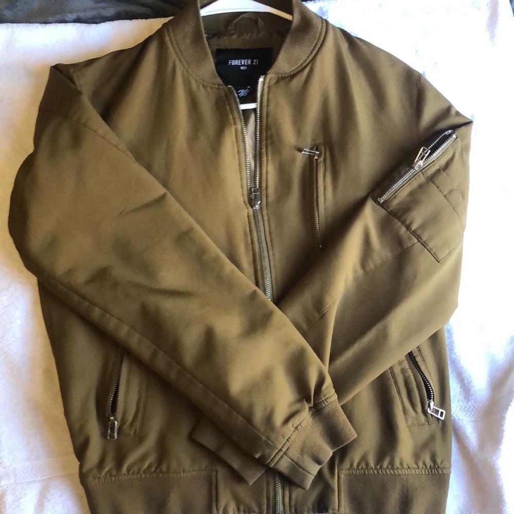 Sand-Brown Forever 21 Men’s Jacket